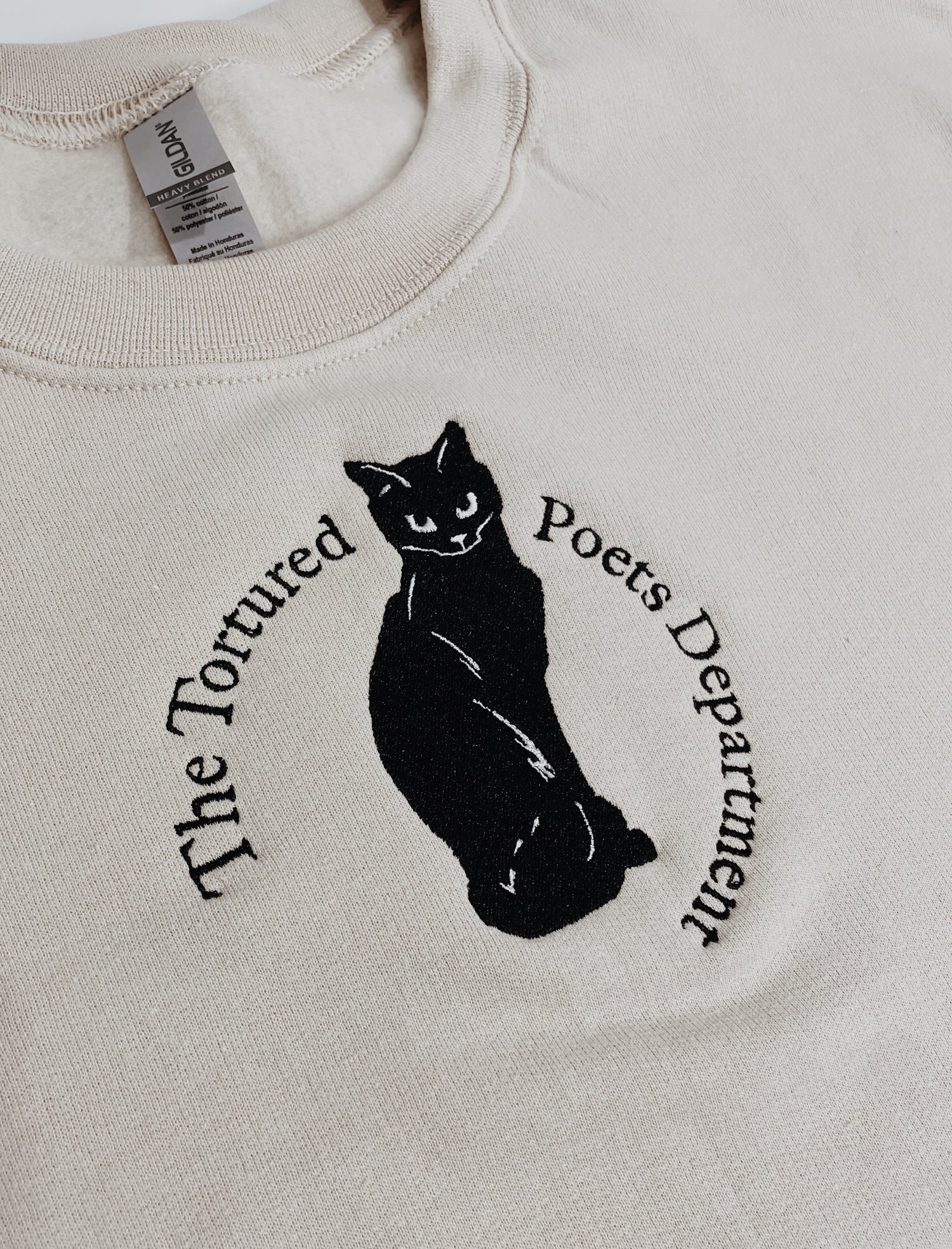 The Tortured Poets Department Embroidered Sweatshirt
