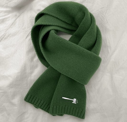 IP Club Embroidered Wool Scarves