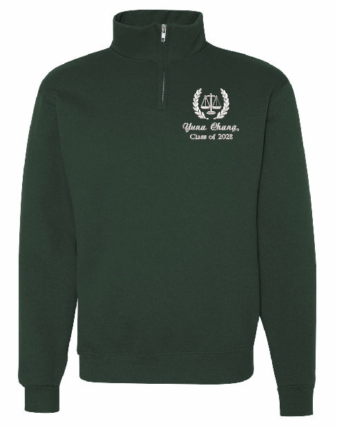 APALSA Law School Embroidered Quarter Zip