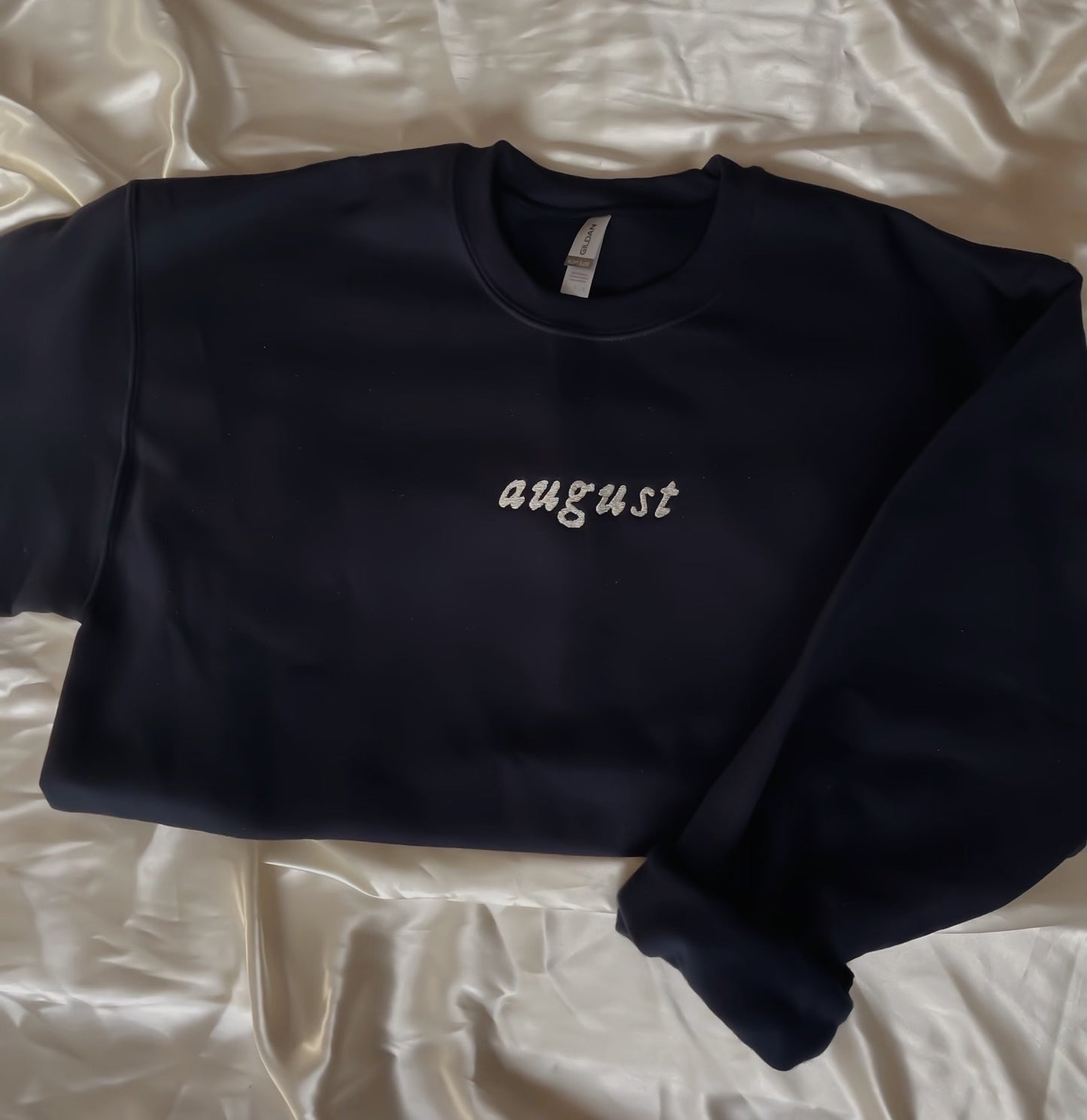 August Embroidered Sweatshirt