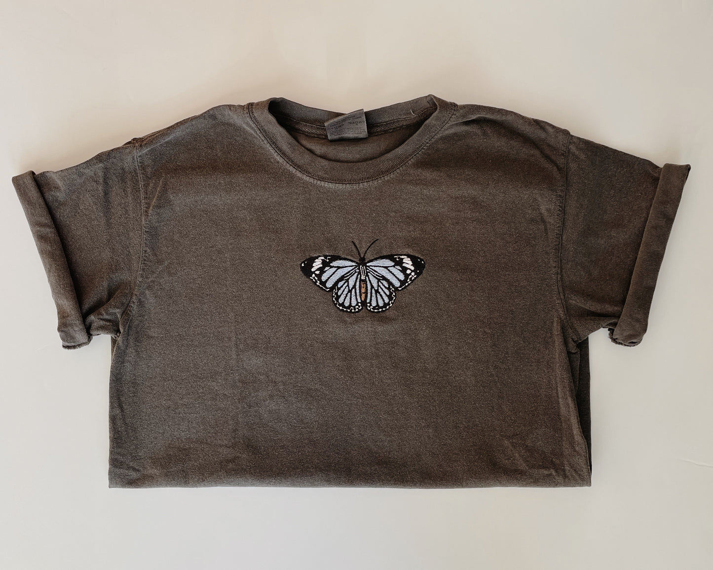 Embroidered Butterfly T-Shirt