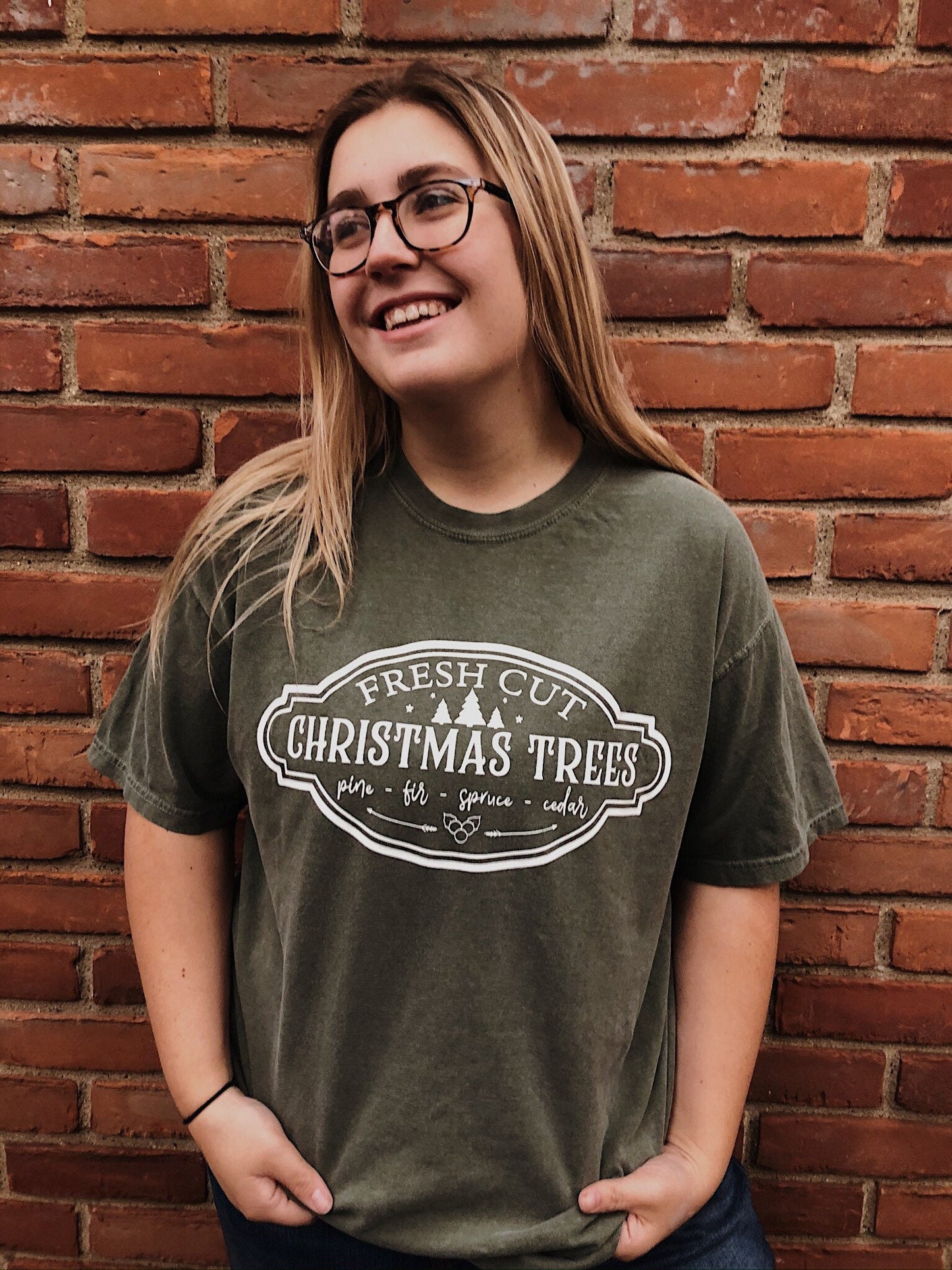 Fresh Cut Christmas Tree T-Shirt l Christmas Tree T-Shirt l Holiday T-Shirt