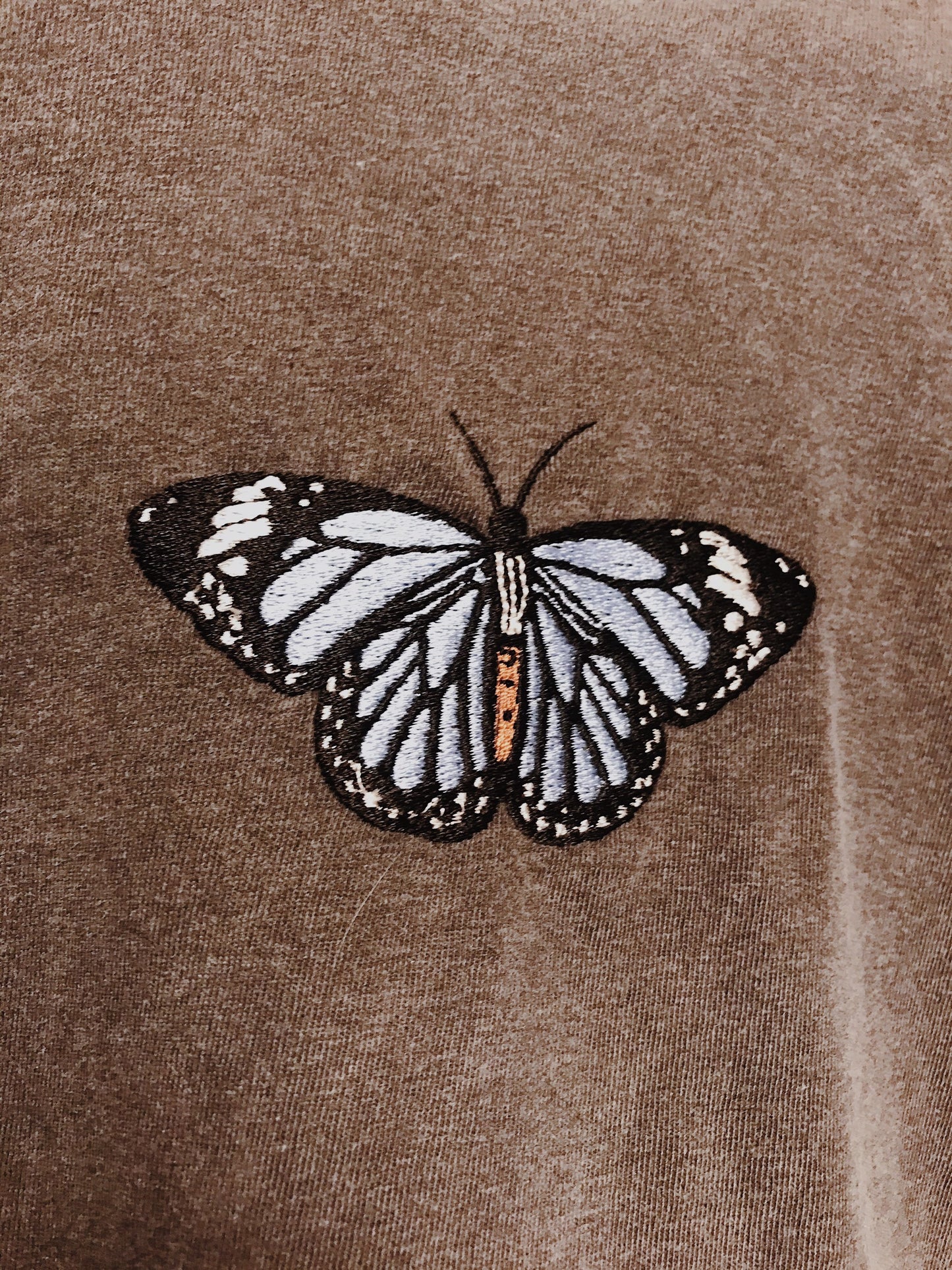 Embroidered Butterfly T-Shirt