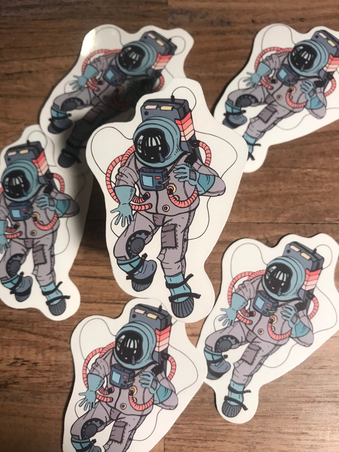 Astronaut Sticker l Spaceman Sticker