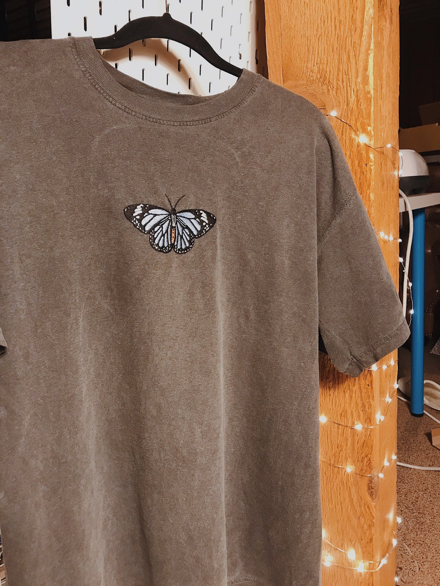 Embroidered Butterfly T-Shirt