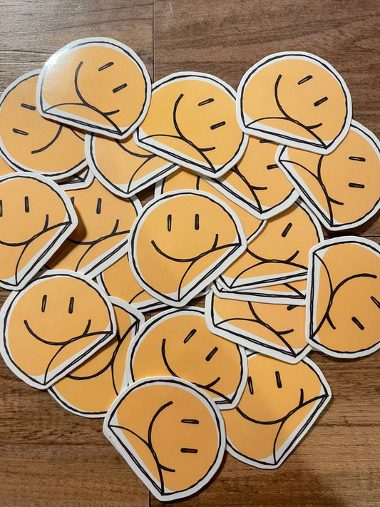 Smiley Face Sticker