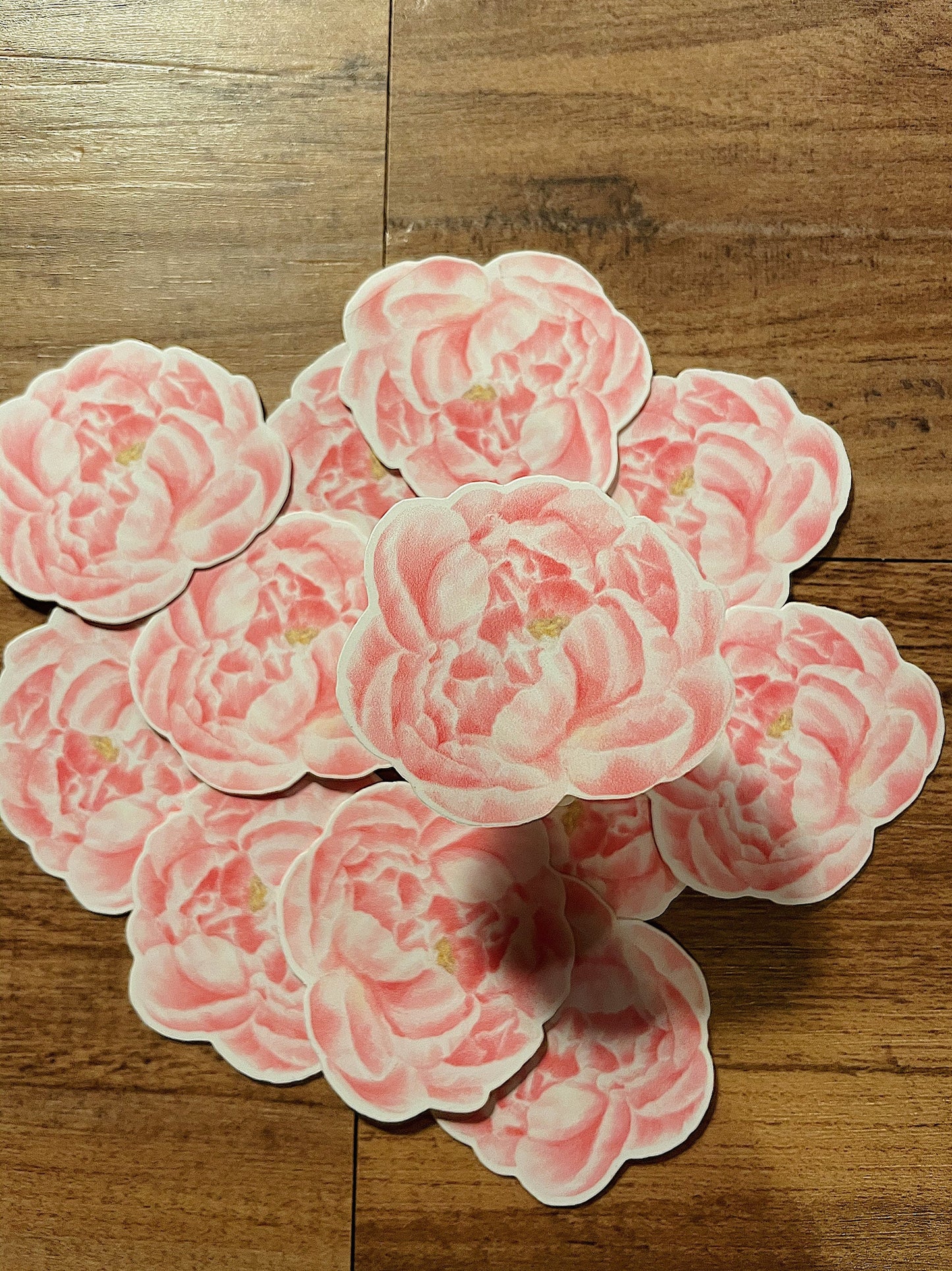 Peony Flower Sticker