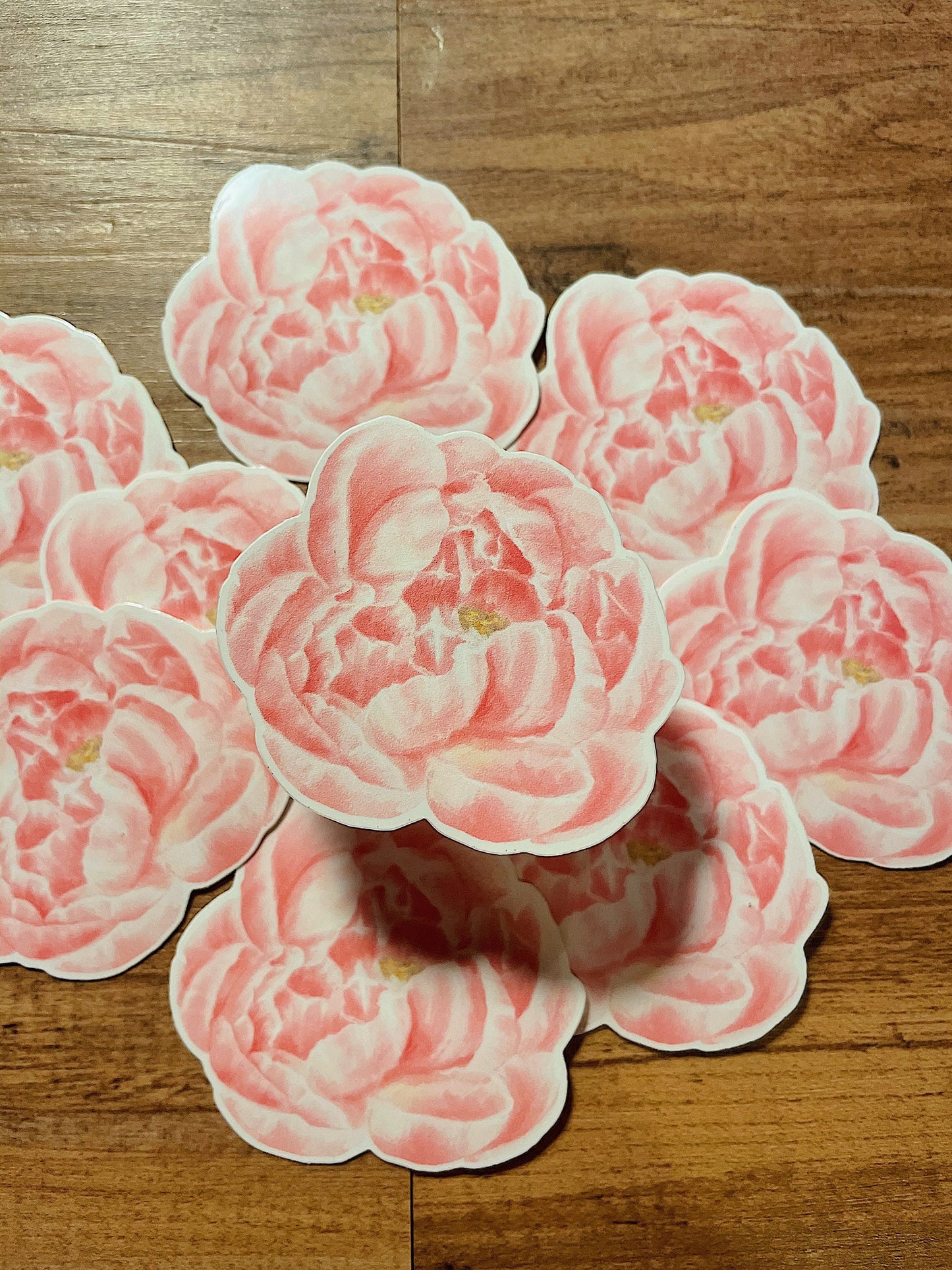 Peony Flower Sticker