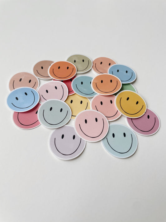 Mini Smiley Face Stickers