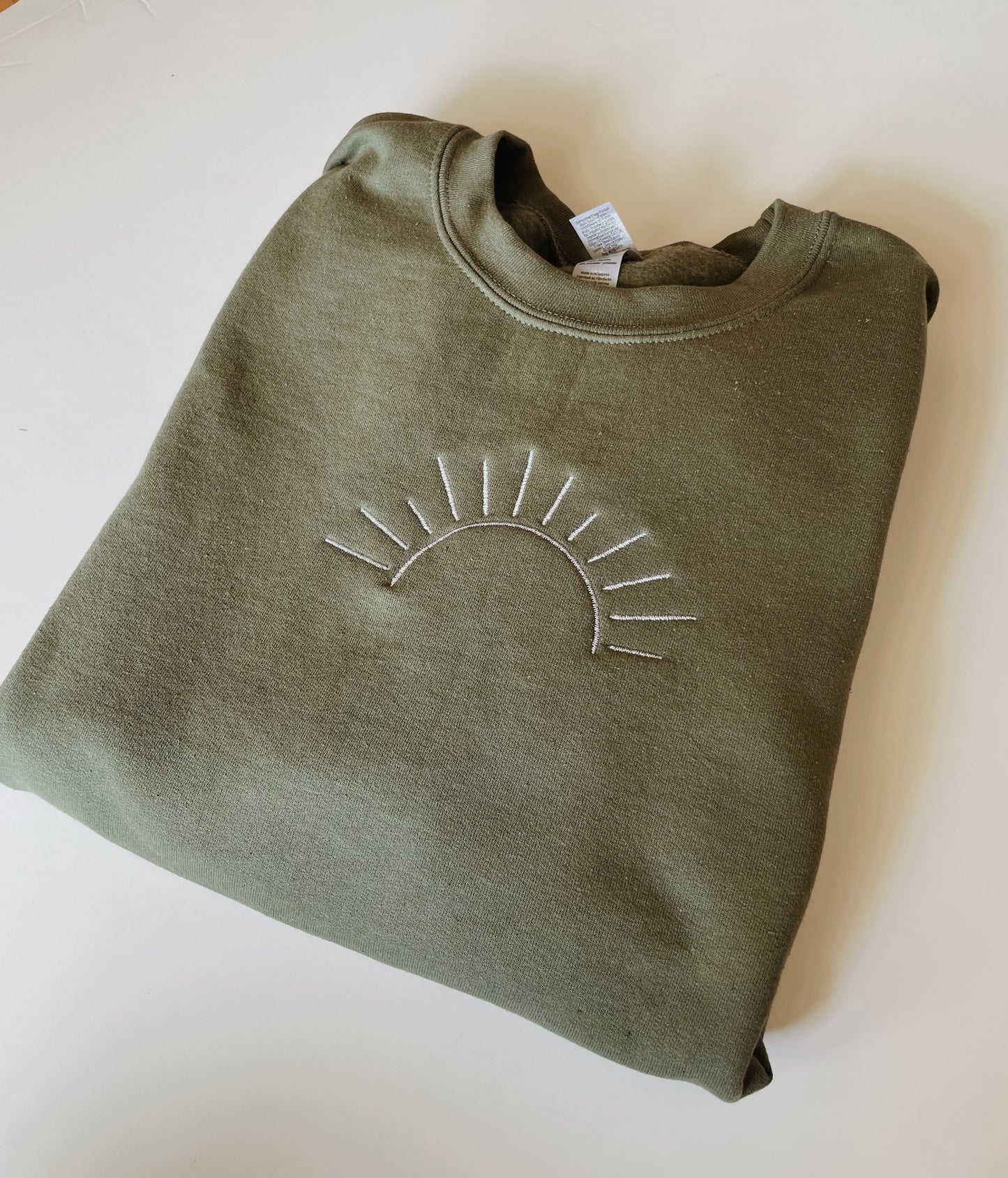 Sun Embroidered Sweatshirt