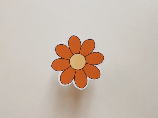 Daisy Flower Sticker