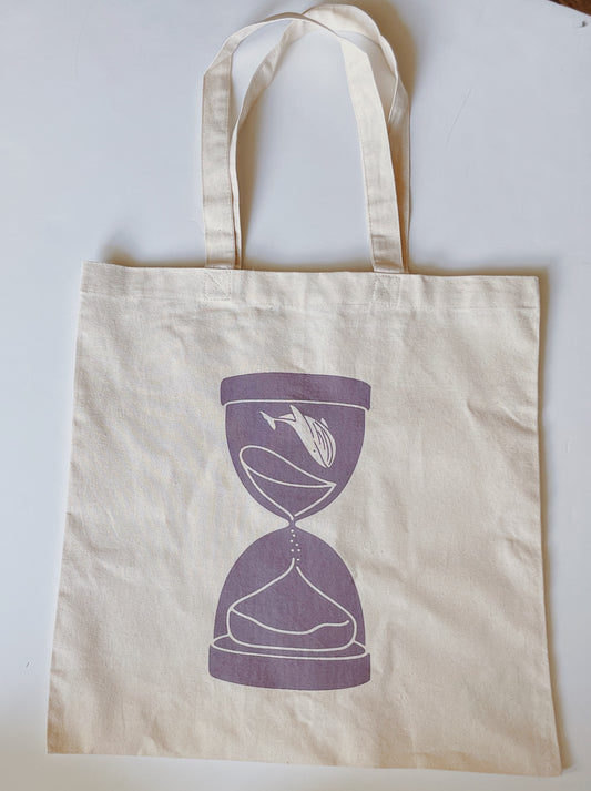 Hourglass Canvas Tote Bag