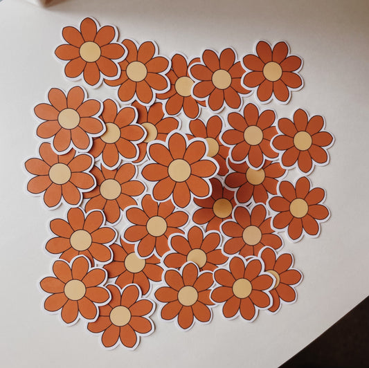 Daisy Flower Sticker