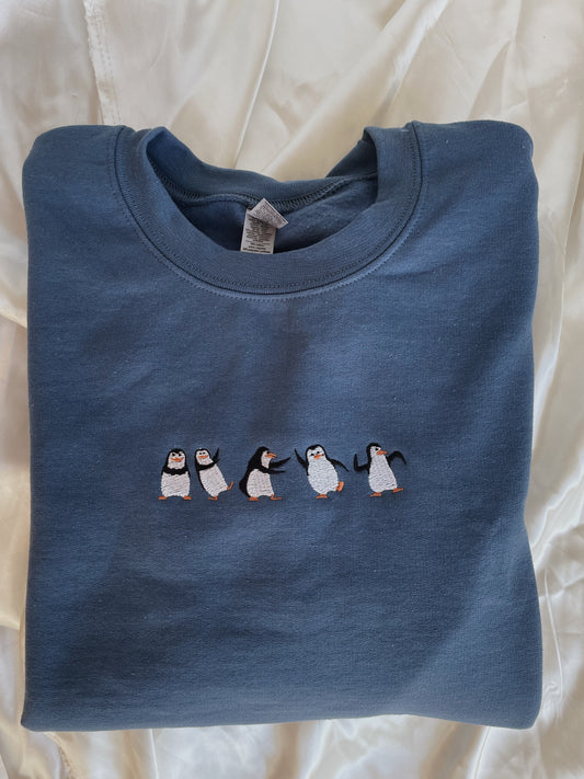 Penguin Embroidered Sweatshirt