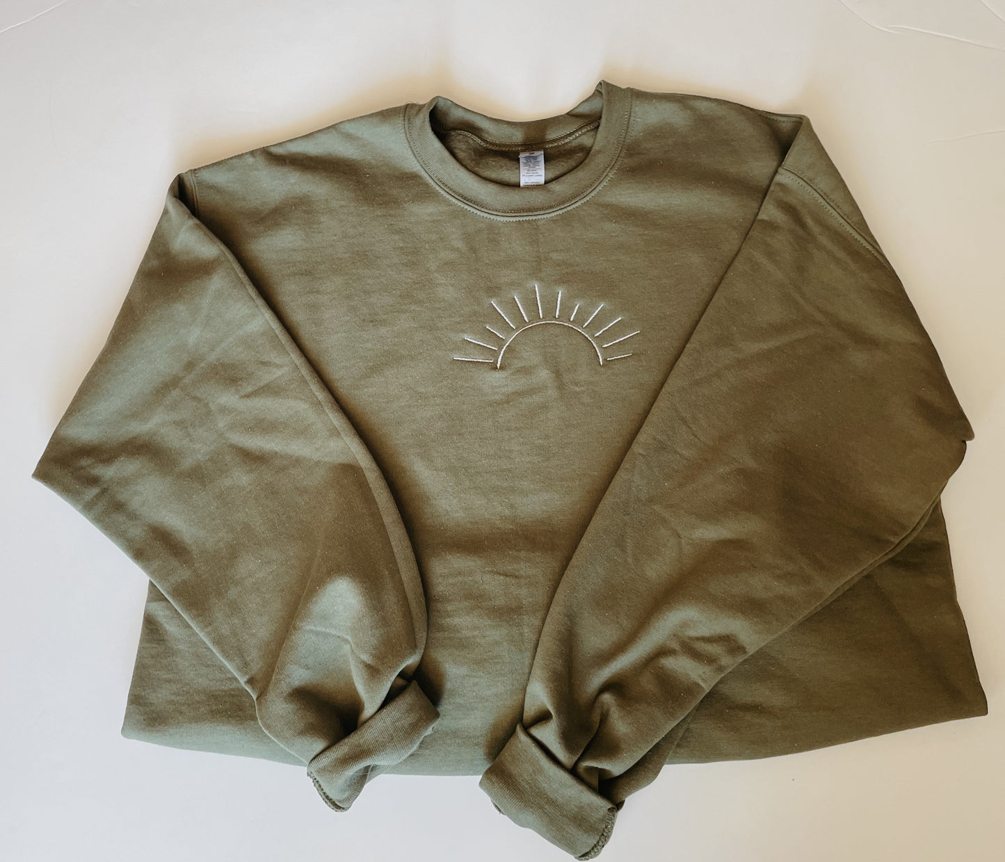 Sun Embroidered Sweatshirt